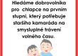 Chlapec hledá staršího kamaráda na společné trávení volného času v Uherském Hradišti
