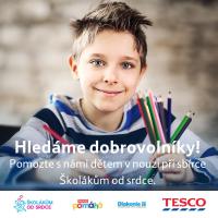 Sbírka školních pomůcek pro znevýhodněné děti