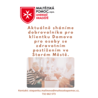 Klientka Domova pro osoby se zdravotním postižením hledá milou společnost