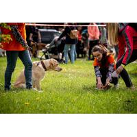 Pomocník na psí akci Tlapkiáda Festival 2023