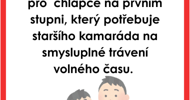 Chlapec hledá staršího kamaráda na společné trávení volného času v Uherském Hradišti