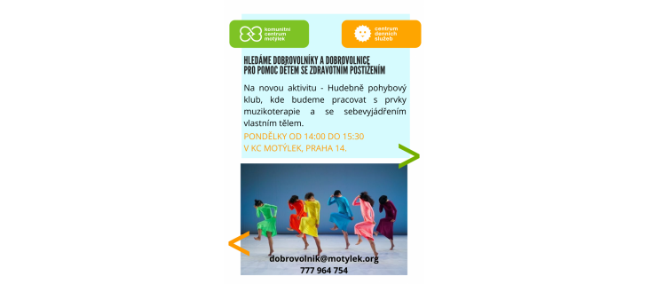 Pohybově - hudební klub pro děti s postižením Pohybově - hudební klub pro děti s postižením