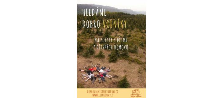 Dobrovolníci na sociálně-terapeutických pobytech s dětmi z dětských domovů