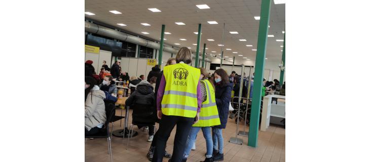 Dobrovolníci ADRA v Ostravě pomáhají uprchlíkům z Ukrajiny