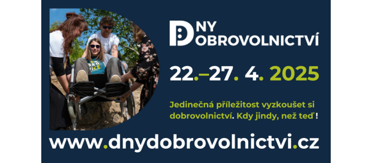 Nečekejte na hrdiny, staňte se jimi! Dny dobrovolnictví 2025 jsou tady