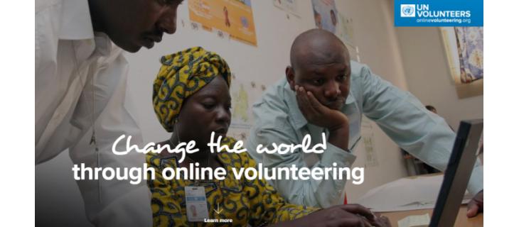 Organizace spojených národů podporuje trend online dobrovolnictví