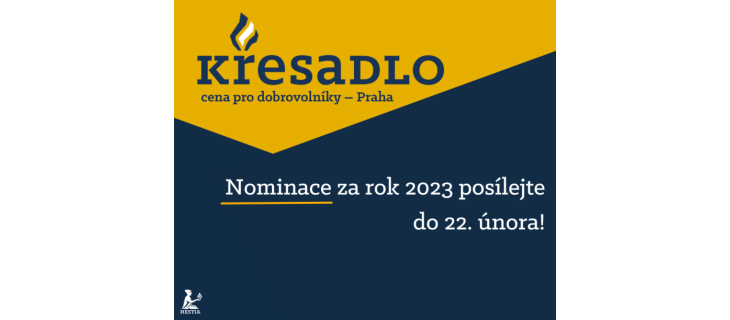 Nominace na pražskou Cenu Křesadlo 2023 otevřeny!