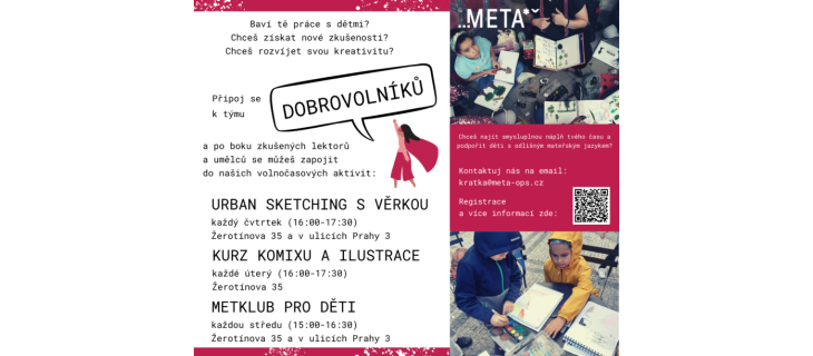 Umělecké a volnočasové aktivity pro děti s odlišným mateřským jazykem