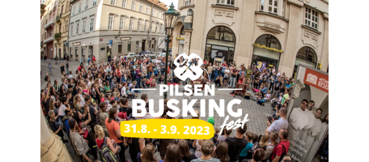 Koordinátor programu festivalu Pilsen Busking Fest (31.8.-3.9.2023)