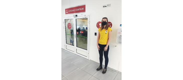 Pomoc v očkovacím centru ÚVN Pomoc v očkovacím centru ÚVN