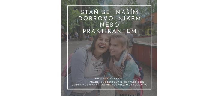 Dobrovolnictví v Komunitním centru Motýlek Dobrovolnictví v Komunitním centru Motýlek