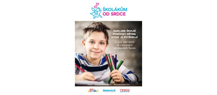 Sbírka Školákům od srdce