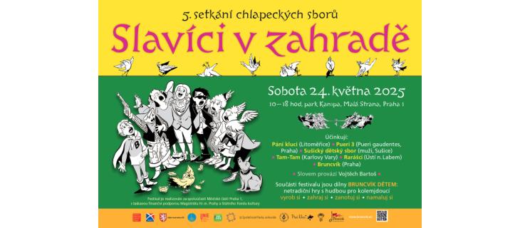 Festival chlapeckého zpívání - Slavíci v zahradě Festival chlapeckého zpívání - Slavíci v zahradě
