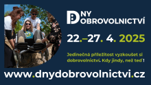 Nečekejte na hrdiny, staňte se jimi! Dny dobrovolnictví 2025 jsou tady