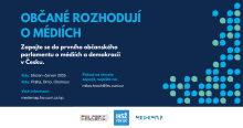 Občané rozhodují o médiích. První občanský parlament o médiích a demokracii v Česku hledá dobrovolníky